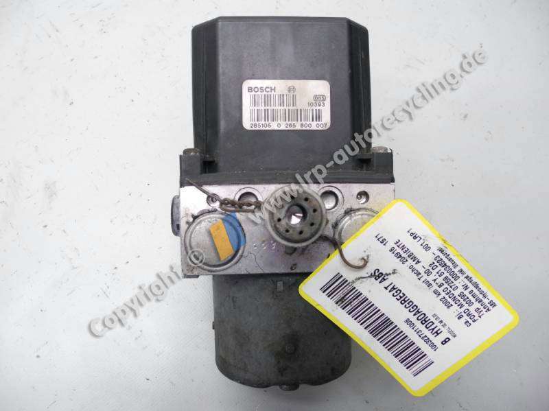 Ford Mondeo BWY ABS Block Hydroaggregat 1S712M110AE 0265222015 BOSCH BJ2002